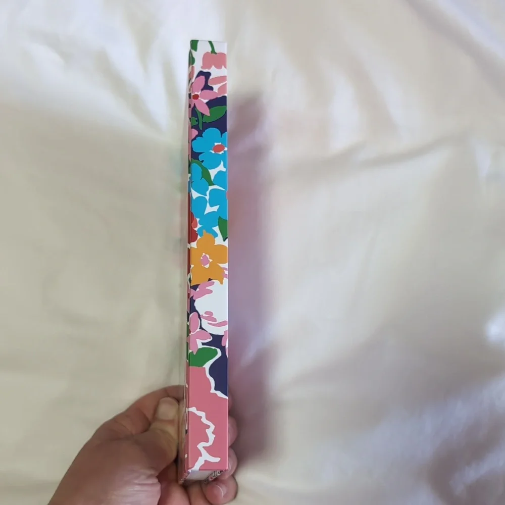 Kate Spade Sunset Blooms Colorful Floral Pattern Hardback Ribbon Journal